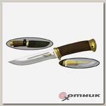 Нож Риф РТ 112 кожа, клинок стоунвош (РОСоружие)