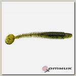 Виброхвост Lunker City 4 Swimming Ribster 10/BG #227 Green Pumpkin Watermelon