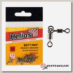 Вертлюг двойной Г-образный TRIANGL SWIVELS № 8x10 14кг (10шт/уп) (HS-ZPY-1045-8x10) Helios