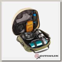 Набор для пикника на 3 персоны с термос-кружкой (с ситечком) (PR-3-1) Premier Fishing