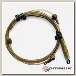 Готовый монтаж Dark Matter Leader Heli Weed 40lb KSZ45 Korda