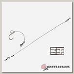 Оснастка волосяная Chod - Hinged Stiff Rig STD 4 см 20lb/XC8 № 6 (Barbless)* Prologic
