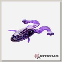 Лягушка Crazy Frog 3,55"/9,0 см Silver Sparkles & Fio (HS-23-0236-N) Helios
