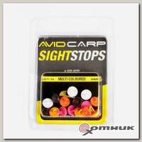 Стопор для бойлов плавающий Sight Stops Mega Floating - Long Multi-coulored 15 шт (AVID CARP)