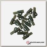 Клипса для грузил (12 шт.) COVERT LEAD CLIPS C-THRU GREEN, GARDNER (CLCCG)