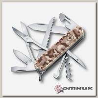 Нож 1.3713.941 складной, песочный камуфляж VICTORINOX