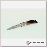 Нож складной  Honey Jigged Bone 3,15", bone (AMK7004) AL MAR