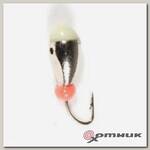 Морм. Вольф."Dixon-Rus" капля с отверстием фосфор d4, серебро (10шт) (4840Sil) 0046092