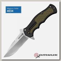 Нож складной, рук-ть черно-зелен. Zy-Ex, клинок 4034SS 20MWC Crawford Model 1 Cold Steel