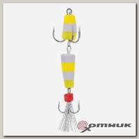 Мандула "Classic" 2ХL цв. №16 желтый-белый-салатовый Premier Fishing