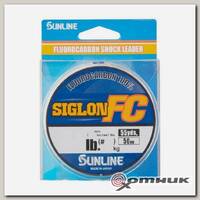 Леска SIGLON FC 2020, 30 м флюрокарбон Sunline