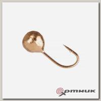 Мормышка вольфрам Шар с отв. 5мм 1,2гр Cu (MW-1950-Cu) Helios