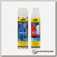 Набор стирка и пропитка для одежды TOKO - Duo-Pack Textile Proof & Eco Textile Wash