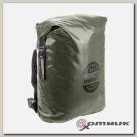 Герморюкзак 60 л (ПВХ, хаки/черный) Helios