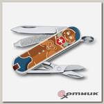 Нож 0.6223.L1909 Gingerbread Love VICTORINOX