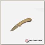 Нож складной, сталь S30V, рукоять коричневая микарта B0112BRS6 112 Slim Pro Buck Knives
