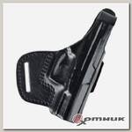 Кобура поясная ЛЮКС под WALTER P99 AS №6 (закрытая с 1 ухом) (5506)