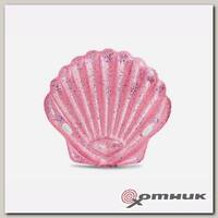 Плот надувной Розовая ракушка 1,78х1,65х0,24м (57257) INTEX