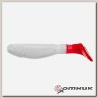 Виброхвост Chubby 3,55"/9 см White RT (HS-4/1-003-N) Helios