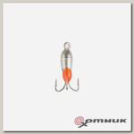 Мормышка вольфрам Чёртик капля с петелькой 3мм 0,5гр Sil (MW-6130-SIL) Helios