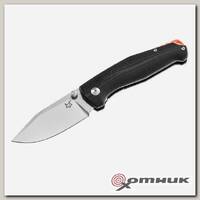 Нож TUR складной рук-ть черн.G10, клинок 7,5 см, сталь N690Co (FX-523B) FOX FOX Knives