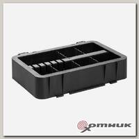 Проставка-органайзер Ящика-М (19л) черный (HS-WBM-O-19L) Helios (0)