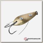 Блесна Колеб.незацеп. Атом М(10гр) 05 латунь чешуя (PR-AM-05) Premier Fishing