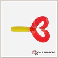 Твистер Credo Double Tail 3,54"/9 см Yellow RT (HS-28-038-N) Helios
