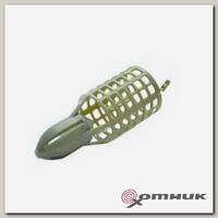 Кормушка фидер пл ZEUS PL GREEN BULLET FANTOM 2 (35 мл, цвет хаки, сетка без крыльев) X-Feeder
