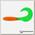 Твистер Credo Orange & Green Helios