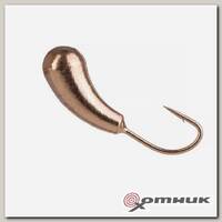 Мормышка Уралка с отв. 5мм 1,45гр (MW-2950-Cu) Helios