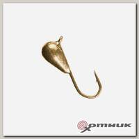 Мормышка Капля с ушком 5мм 1,9гр (MW-1150-Go) Helios