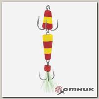 Мандула "Classic" 2ХL цв. №20 красный-желтый-красный Premier Fishing