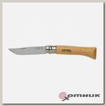 Нож 10 VRI бук, клинок 10см, нерж.сталь Sandvik 12C27  OPINEL