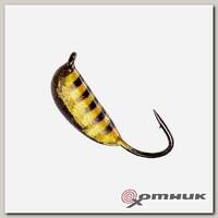 Мормышка вольф Рижский банан с ушком цв. 152 Helios