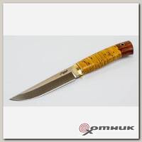 Нож Чинук сталь N690 рукоять береста (Южный крест)
