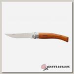 Нож филейный №8 VRI Folding Slim Bubinga нерж.сталь, рукоять бубинга, длина клинка 8см OPINEL