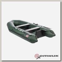 Лодка Капитан Т310 (киль+пол) зеленая Тонар