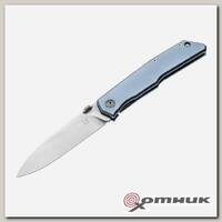 Нож BL TERZUOLA складной рук-ть титан, син. анодир., клинок N690Со (FX-525 Ti) FOX FOX Knives
