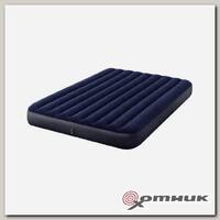 Матрас надувной 183х203х25 см  3-х местный без насоса (64755) INTEX