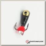 Чёртик-Уралочка тройник со стразом 3 мм