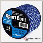 Шнур плетеный Sport Cord  3,5 мм, 300 кг, 25 м, двухцветный, катушка