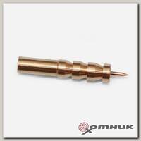 Вишер короткий 38J (латунь, резьба мама, дюймовая, 12/28) ЧИСТОGUN