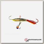Балансир SAMURAI FATBOY/Толстолобик HOLOGRAM 10гр,50мм, кр.Mustad, тр. со стразом, цвет G06 Таюр
