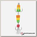 Мандула "Classic" 2Х цв. №11 оранжевый-желтый-зеленый Premier Fishing