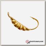 Мормышка Опарыш с ушком 2,5мм 0,24гр (MW-4225-Go) Helios