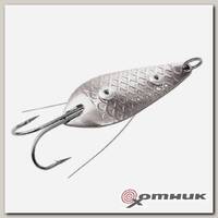 Блесна Колеб.незацеп. Атом М(10гр) 04 серебро чешуя (PR-AM-04) Premier Fishing