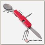 Нож-ложка перочинный 8 функций, корпус пластик (676-010)