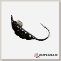 Мормышка Опарыш с ушком 3мм 0,46гр (MW-4230A-Bn) Helios
