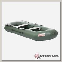 Лодка Шкипер А280 (надувное дно) (зеленый) Тонар
